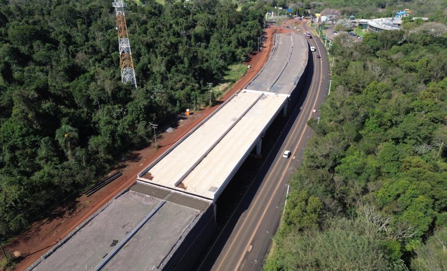 Obras Duplicação da Rodovia das Cataratas em Foz do Iguaçu