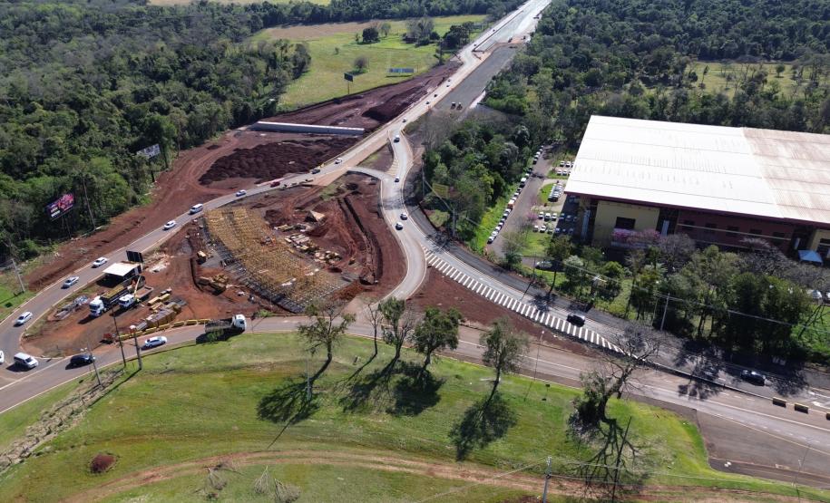 Obras Duplicação da Rodovia das Cataratas em Foz do Iguaçu