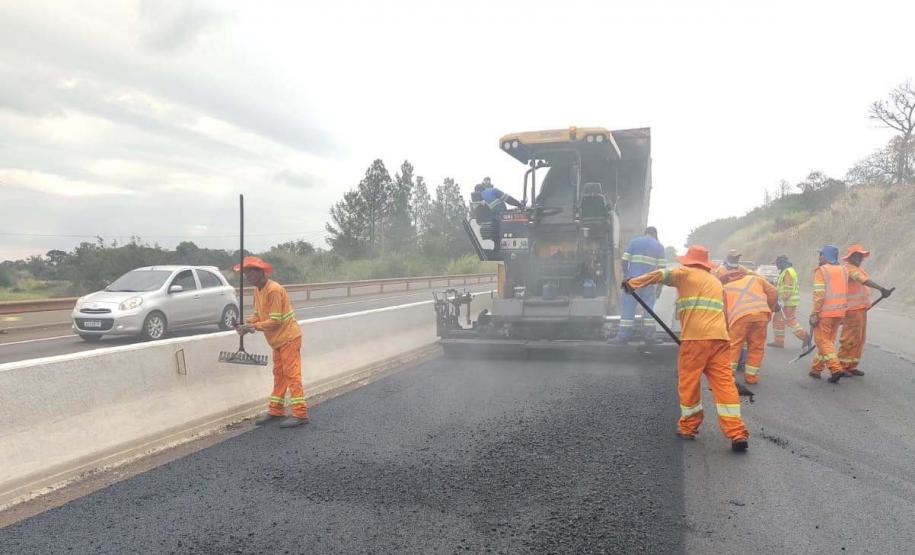 Melhoria em rodovia