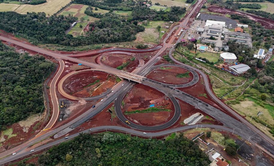 Obras da Perimetral Leste de Foz do Iguaçu