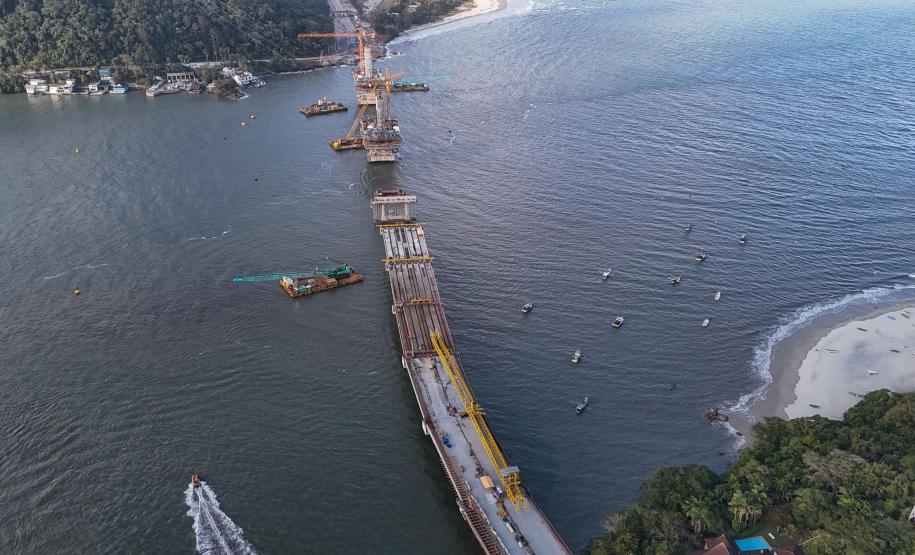 Obras Ponte de Guaratuba