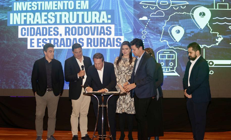 pessoa assinando papel de liberação de recursos