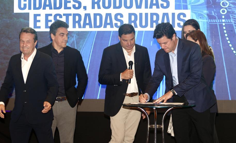 pessoa assinando papel de liberação de recursos