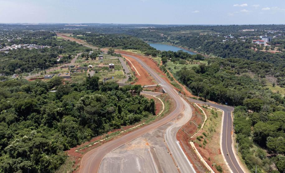 Obras da Perimetral Leste de Foz do Iguaçu