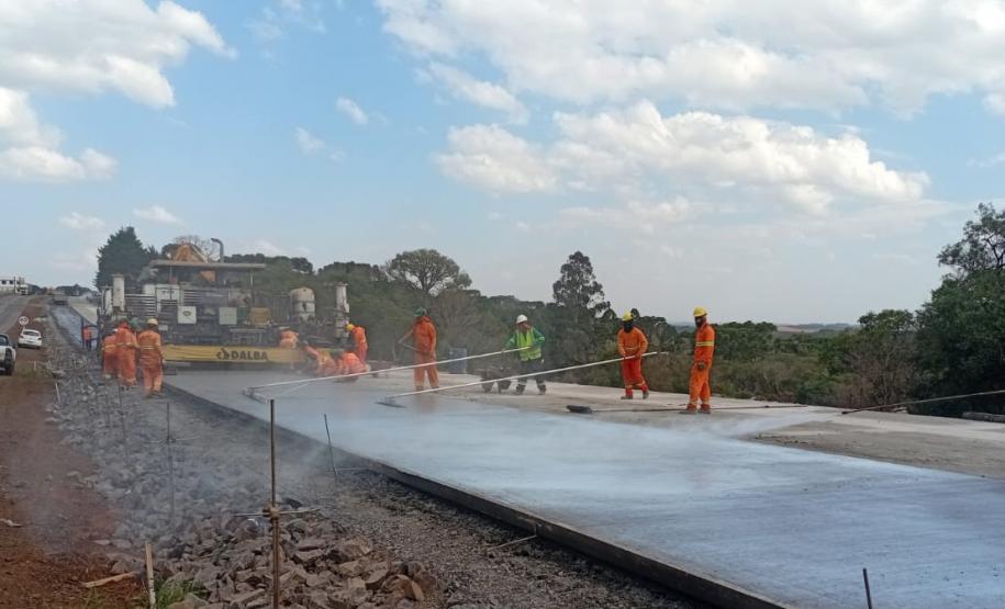 Duplicação e restauração em concreto da PRC-466 em Guarapuava