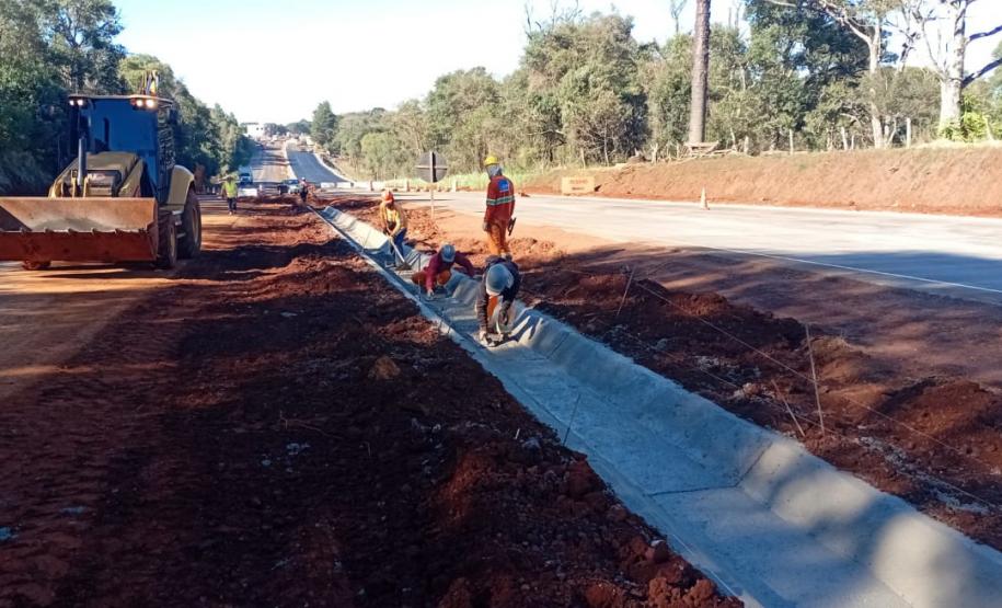 Duplicação e restauração em concreto da PRC-466 em Guarapuava