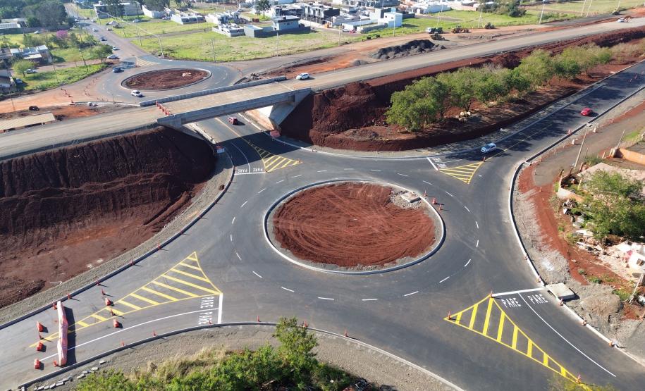 Obras da Perimetral Leste de Foz do Iguaçu