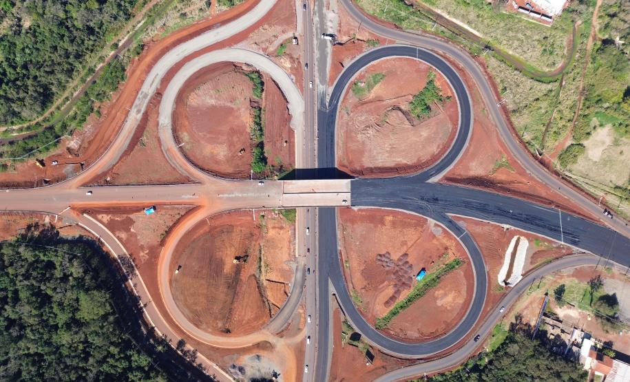 Obras da Perimetral Leste de Foz do Iguaçu