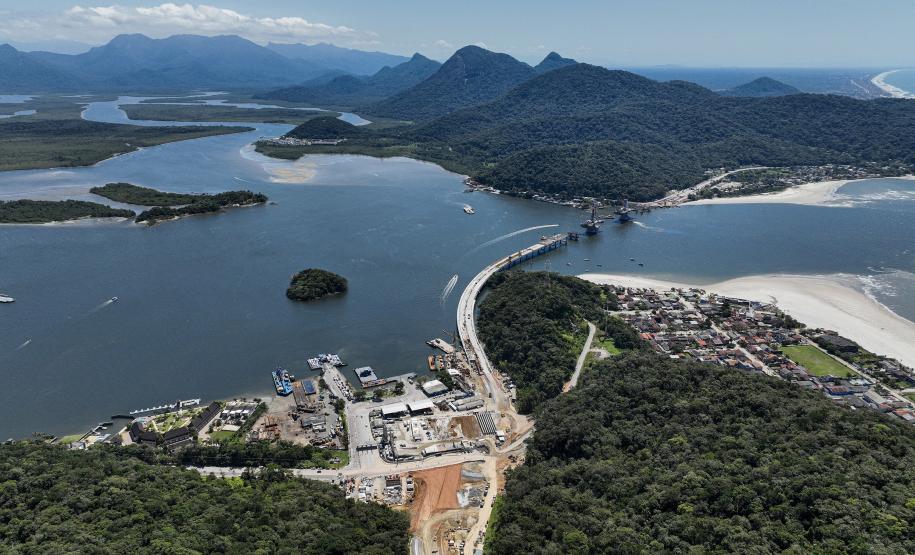 Obras ponte de guaratuba