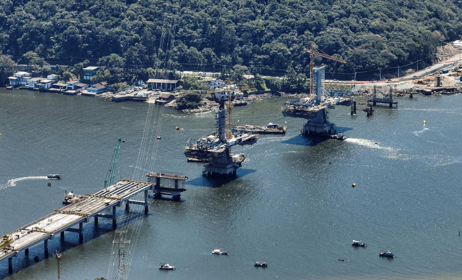 Obras ponte de guaratuba