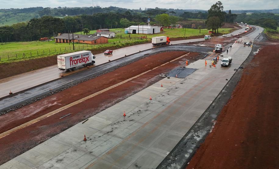 Duplicação da PRC-466 entre Guarapuava e o distrito de Palmeirinha