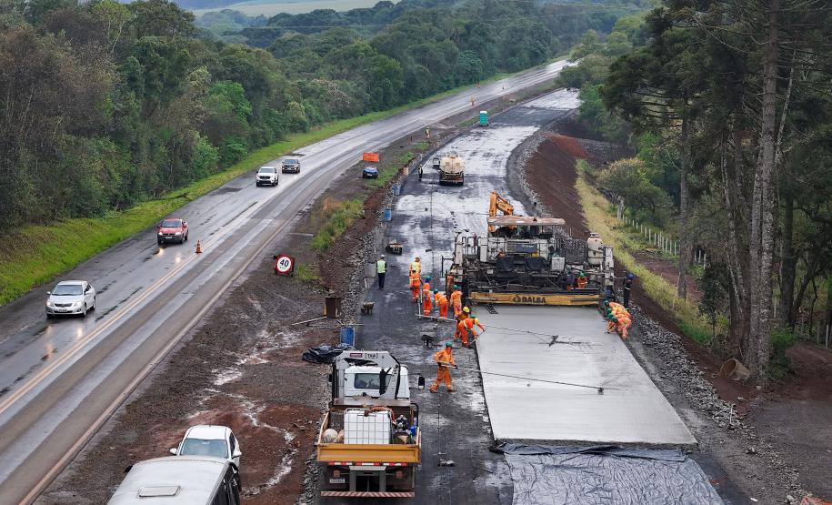 Duplicação da PRC-466 entre Guarapuava e o distrito de Palmeirinha