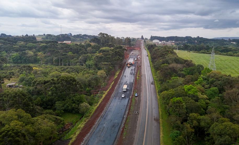 Duplicação da PRC-466 entre Guarapuava e o distrito de Palmeirinha