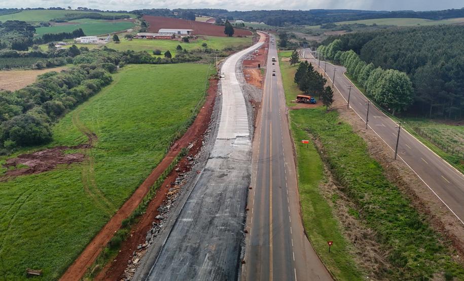 Duplicação da PRC-466 entre Guarapuava e o distrito de Palmeirinha