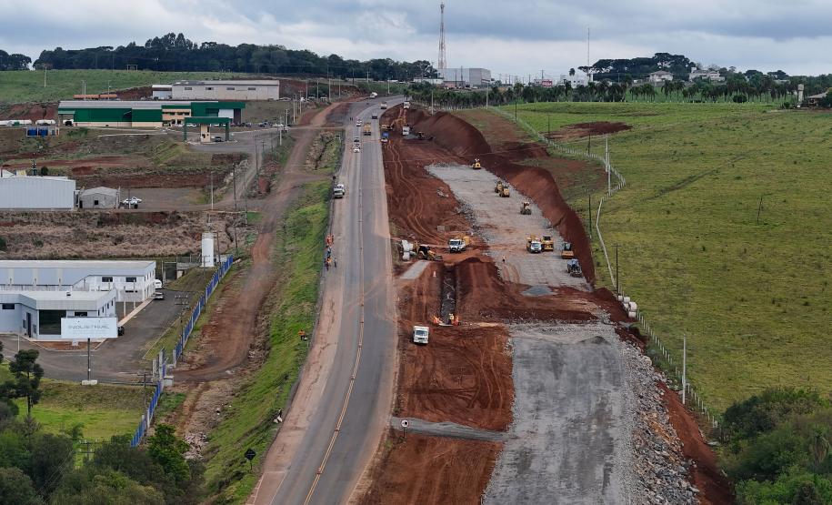 Duplicação da PRC-466 entre Guarapuava e o distrito de Palmeirinha