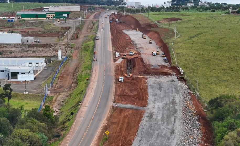 Duplicação da PRC-466 entre Guarapuava e o distrito de Palmeirinha