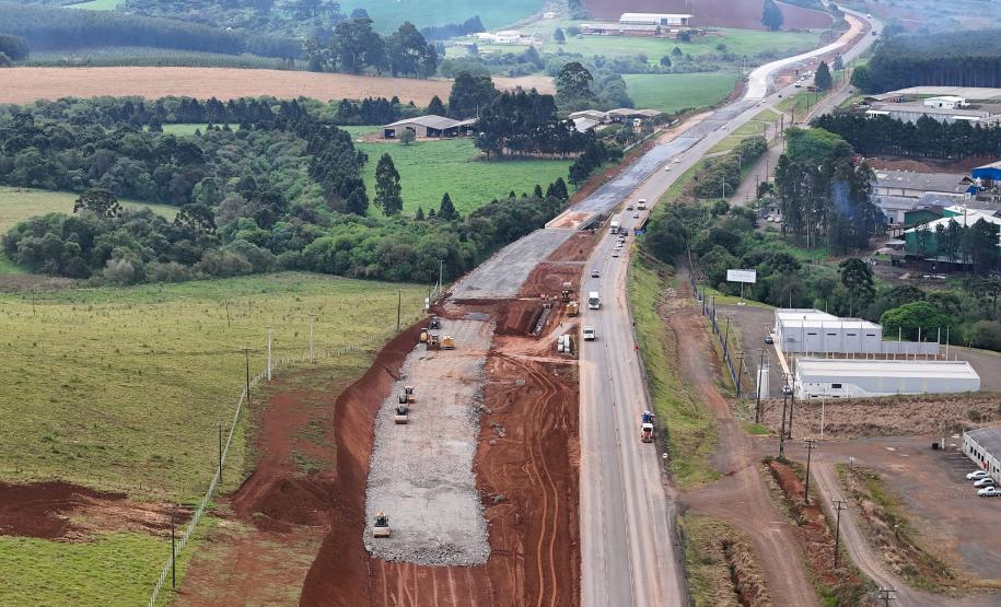 Duplicação da PRC-466 entre Guarapuava e o distrito de Palmeirinha
