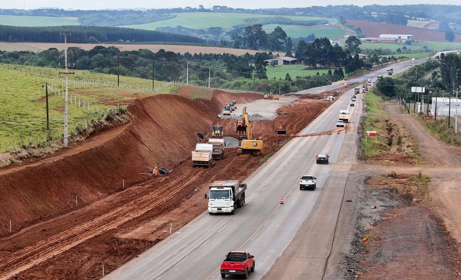 Duplicação da PRC-466 entre Guarapuava e o distrito de Palmeirinha