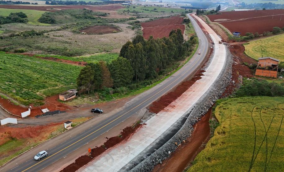 Duplicação da PRC-466 entre Guarapuava e o distrito de Palmeirinha