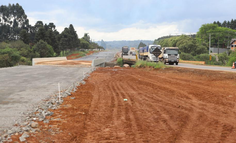 Duplicação da PRC-466 entre Guarapuava e o distrito de Palmeirinha
