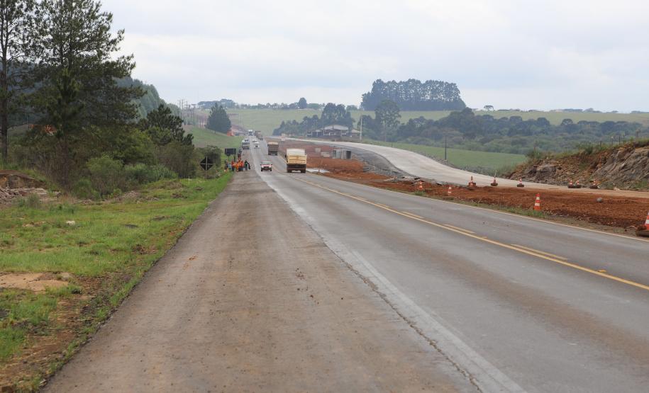 Duplicação da PRC-466 entre Guarapuava e o distrito de Palmeirinha
