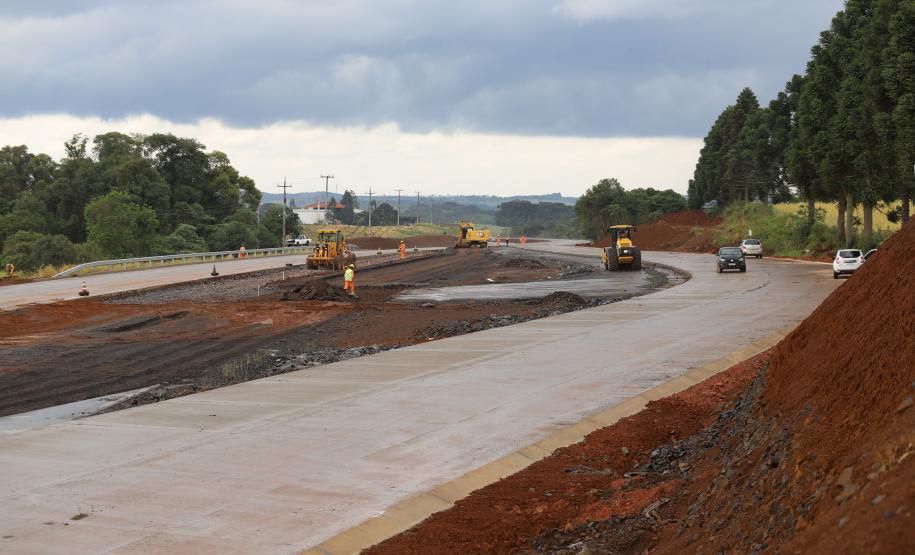 Duplicação da PRC-466 entre Guarapuava e o distrito de Palmeirinha
