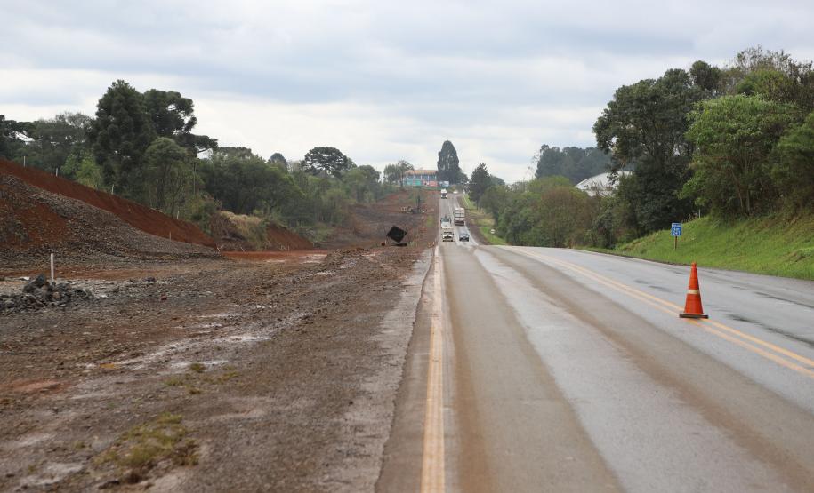 Duplicação da PRC-466 entre Guarapuava e o distrito de Palmeirinha