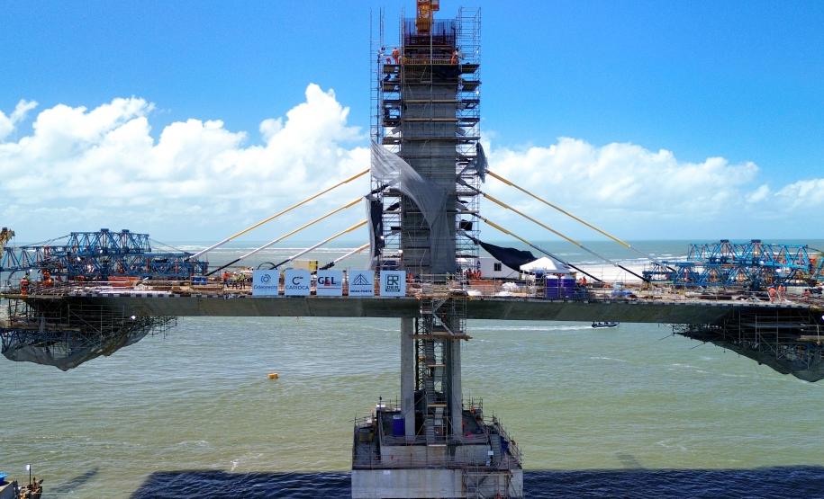 Obras ponte de guaratuba