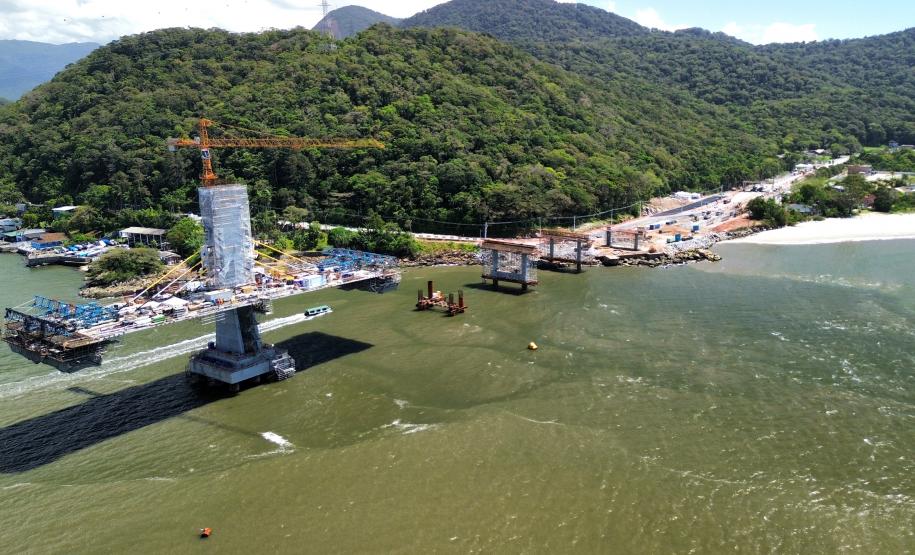 Obras ponte de guaratuba