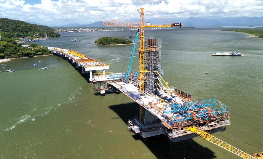 Obras ponte de guaratuba