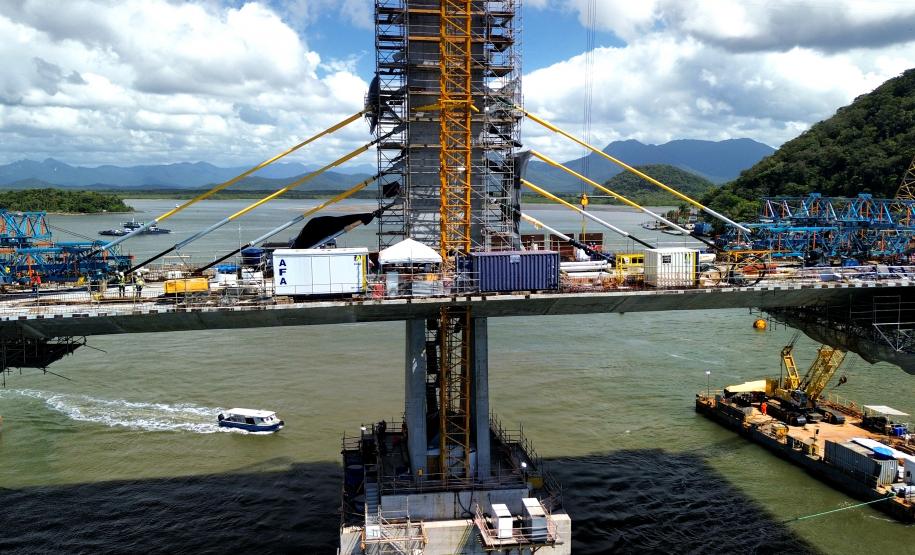 Obras ponte de guaratuba