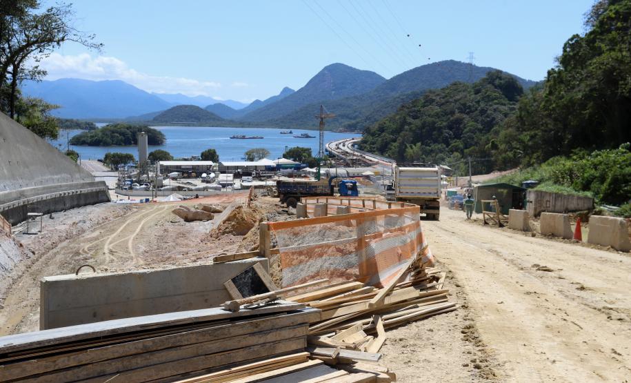 Obras ponte de guaratuba