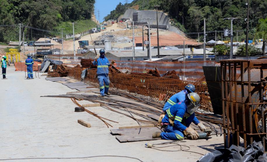 Obras ponte de guaratuba