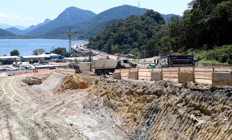 Obras ponte de guaratuba