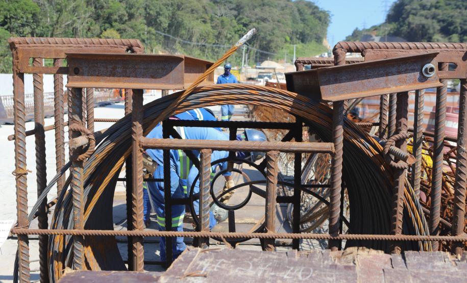 Obras ponte de guaratuba