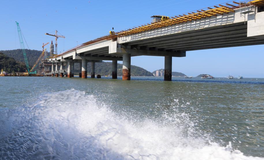 Obras ponte de guaratuba