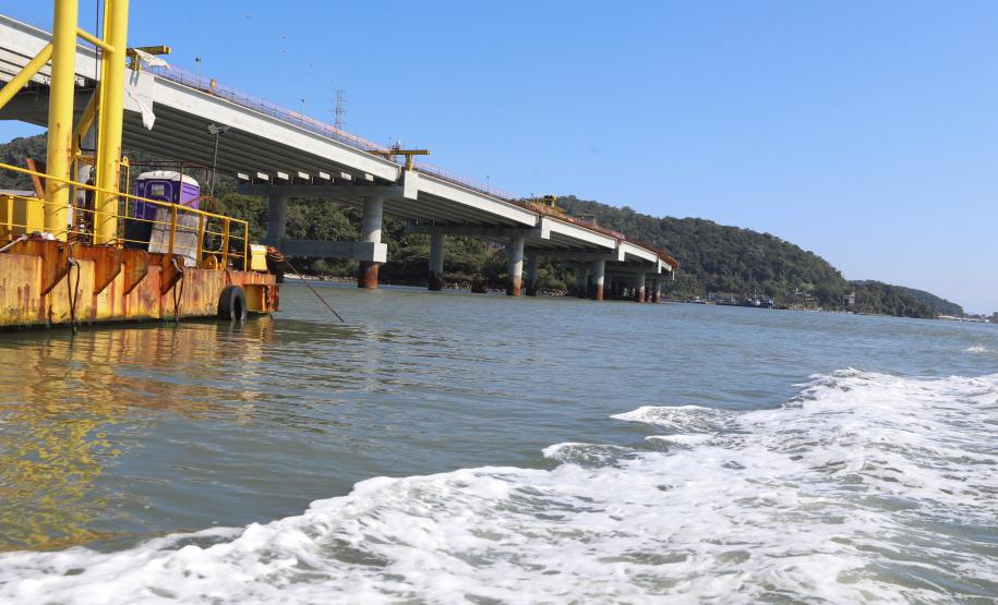 Obras ponte de guaratuba