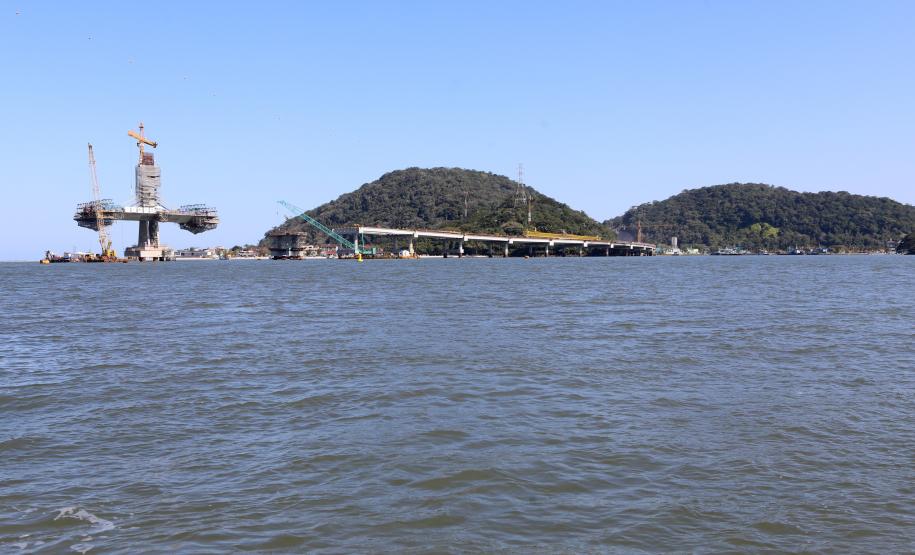 Obras ponte de guaratuba