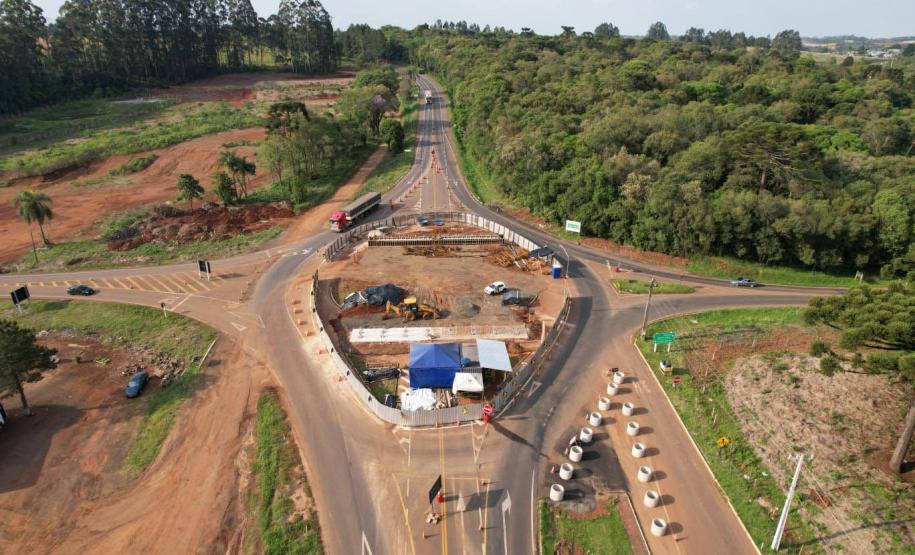 Obras da Nova duplicação da PRC-466