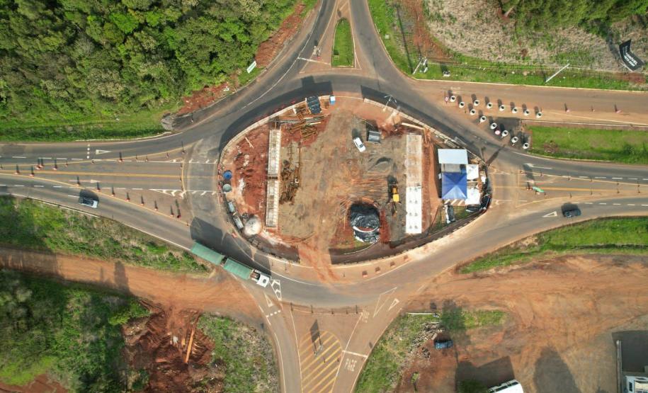 Obras da Nova duplicação da PRC-466