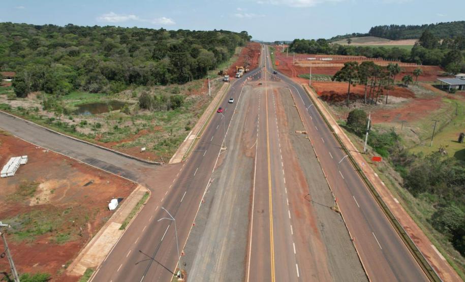 Obras da Nova duplicação da PRC-466