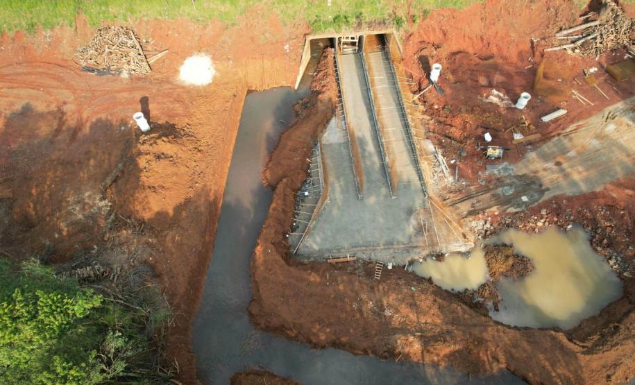 Obras da Nova duplicação da PRC-466