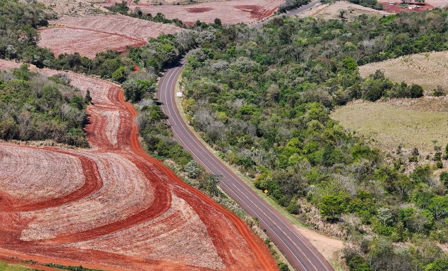 Trecho da  BR-369, entre Cascavel e Campo Mourao