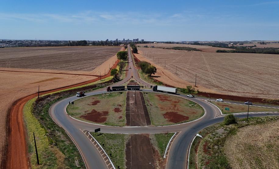Trecho da  PR 158 e PR 317, entre Campo Mourao e Maringá
