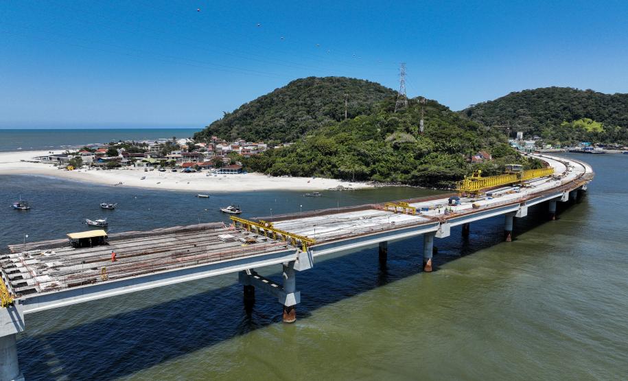 Obras ponte de guaratuba