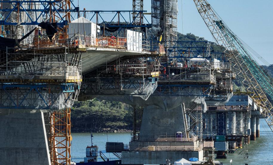 Obras ponte de guaratuba