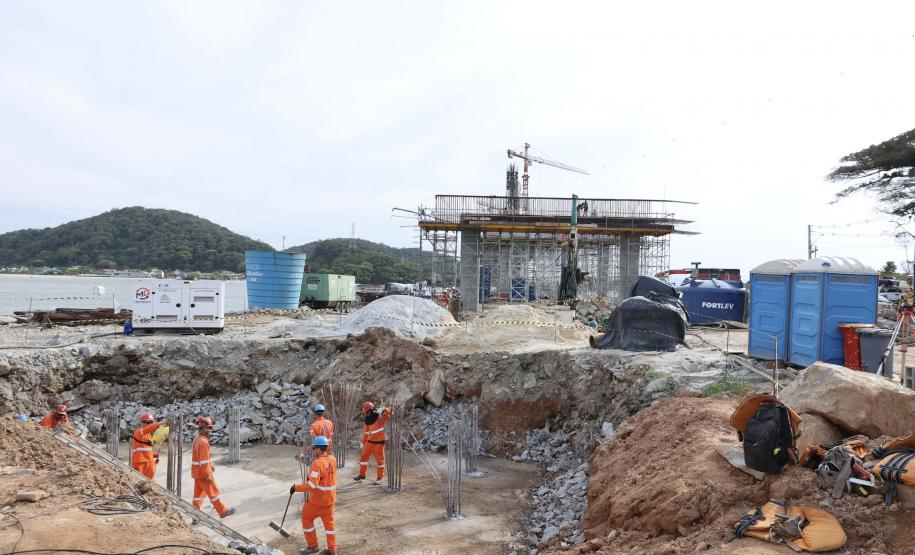 Obras Ponte de Guaratuba