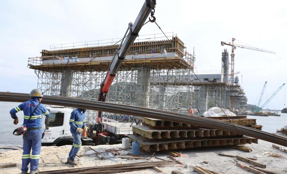 Obras Ponte de Guaratuba