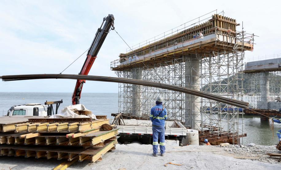 Obras Ponte de Guaratuba