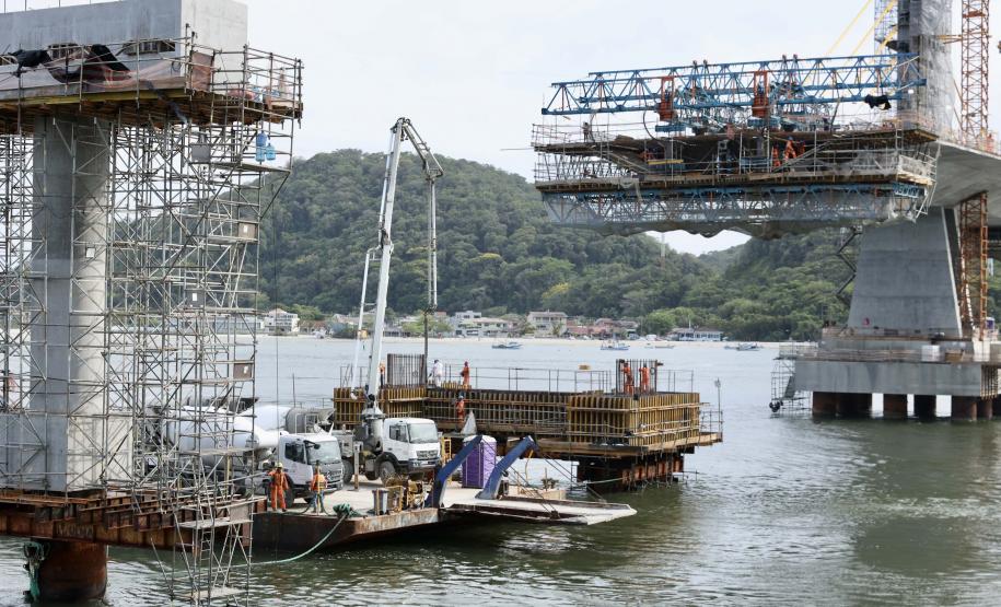Obras Ponte de Guaratuba